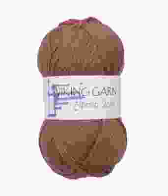 Viking garn - Alpaca Storm 555 - Brunrød