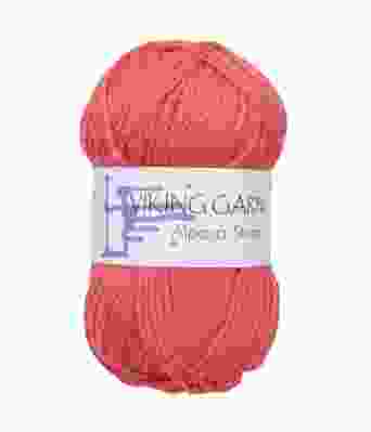 Viking garn - Alpaca Storm 557 - Mørk korall