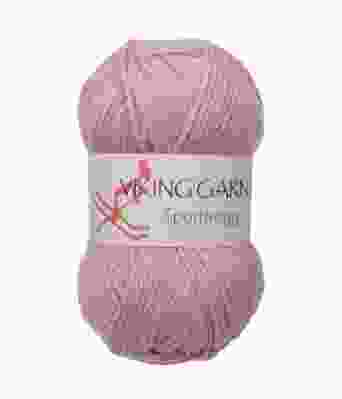 Viking garn - Sportsragg 574 - Støvrosa