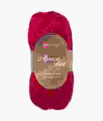 Viking garn - Alpaca Fine 655 - Julerød