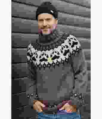 Brun melert Villmarksgenser - Linka Neumann design VGVG0005-6798