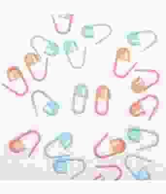 Pakke med 20 stk maskemarkører, 10 oransje og 10 grønne.