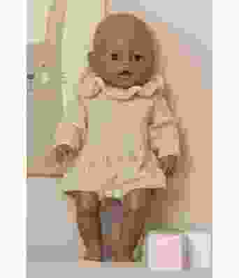 Åse strikket romper til babyborn dukke - Viking 2133-11