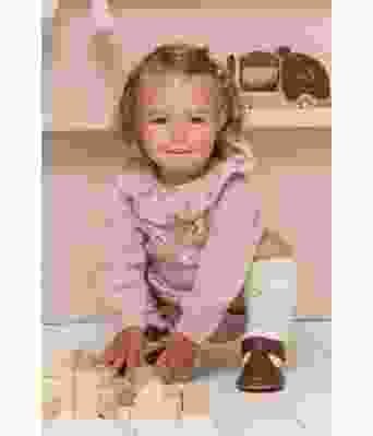 Åse strikket romper og knestrømper til baby - Viking 2132-04A