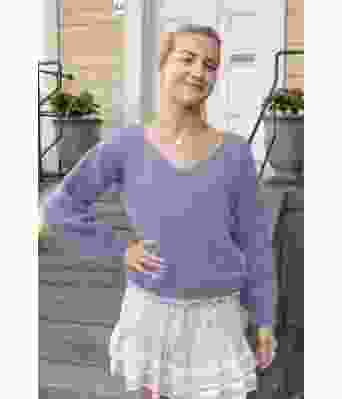 Lilac Amanda genser - DSA 99-19F