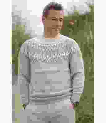 Andreas strikkegenser unisex Kathrine Sørland - Viking 2130-1