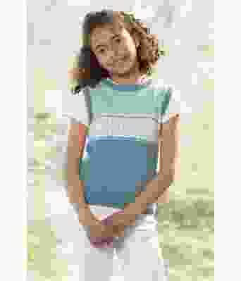 Anemone strikket vest til barn - Viking 2122-05