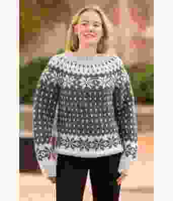 Aquila strikkegenser til dame Team Ingebrigtsen - Viking 2135-08A