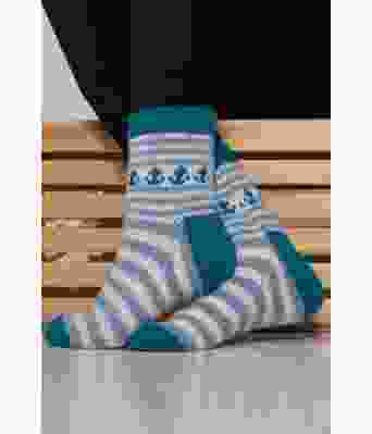 Båtlivsokken strikkede sokker til sjøfolk - Viking 2104-09