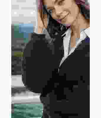 Svart Dandelion cardigan - Belfilato 102-40090