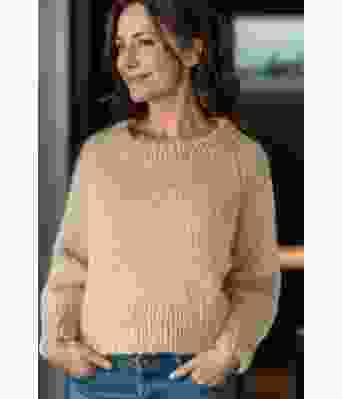 Beige Sori genser - Belfilato 116-43041