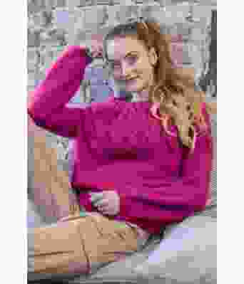 Jackie genser i pink - Belfilato 23-006-47946