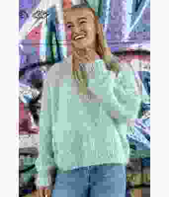 Mintfarget Fritidsgenser - Belfilato 23-008-47949