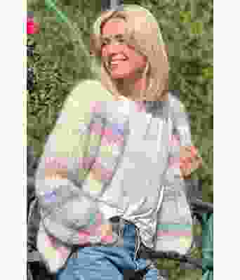Pastel dreams cardigan - Belfilato 23-029