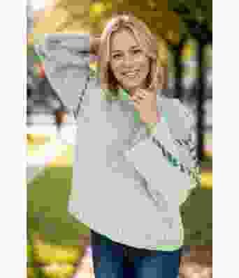 Mintgrønn Stellas stitch genser - Belfilato 23-041-4793647941