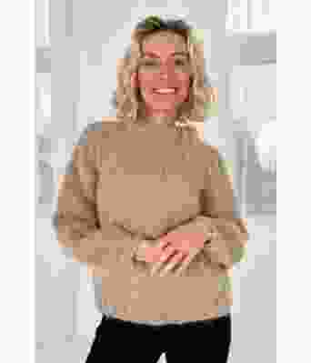 Beige Samara sweater - Belfilato 24-003-43041