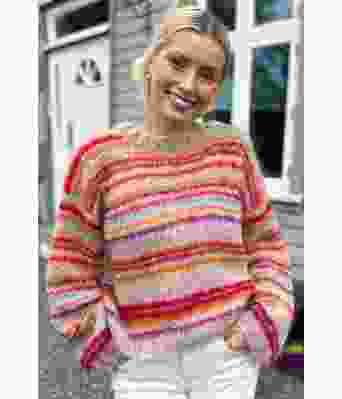 Mediterranean sunset sweater - Belfilato 24-004B