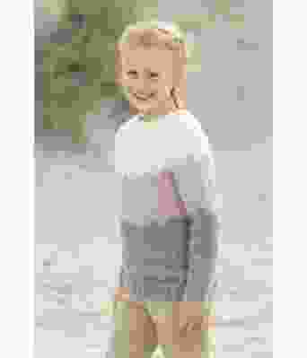 Blikk stripete strikkegenser til barn - Viking 1815-08