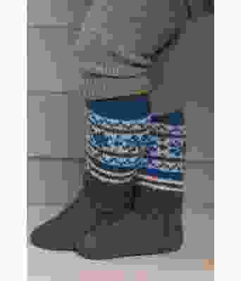 Blue Star strikkede raggsokker til barn - Viking 2110-20