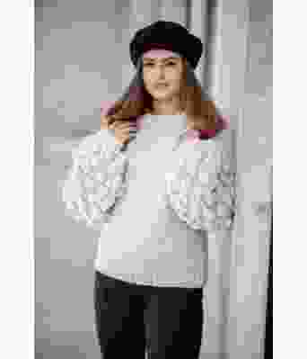 Bubbledream genser - Perlegrå