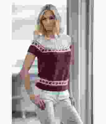 Burgunder Vera sommertopp - Viking 2011-01-461