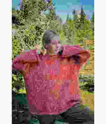 Rød Viljes genser v2 - Christine Dancke CD 02-06