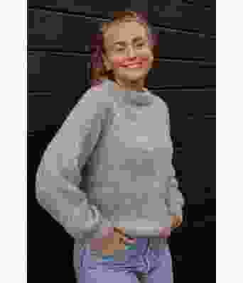 Cozy everyday sweater strikket tykk kosegenser - Strikkia 2022-002