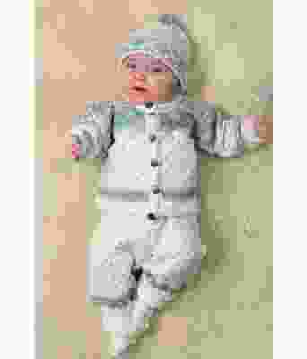 Setesdal strikket sett til baby - DG 208-10A