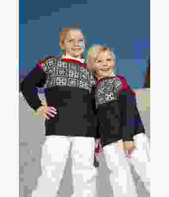 Innsbrück 1964 strikkegenser til barn - DG 280-16