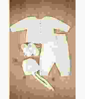 Halvbleket hvitt Theo og Thea hentesett - DG 310-02A-0017