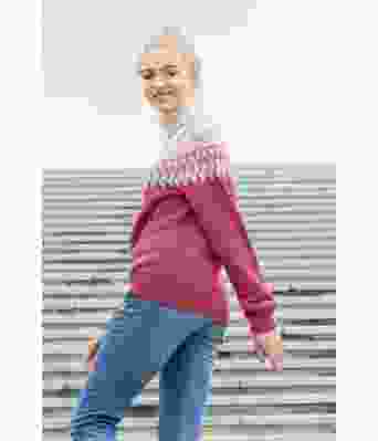 Bringebærfarget rallargenser - DG 364-05D