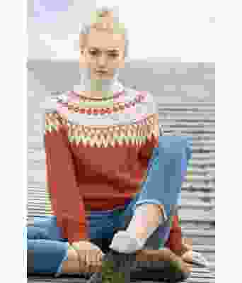 Rallargenser med terracotta bunnfarge - DG 364-05G