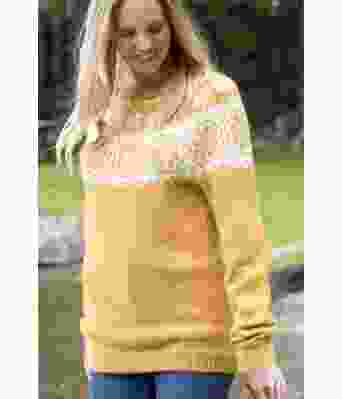 Gul Q-symre genser - DG 406-10A