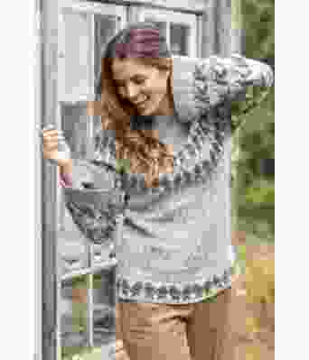 Birds talk strikkegenser - DG 407-01