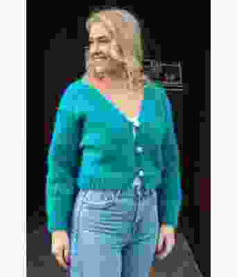 Amanda kort strikkejakke - DG 451-23