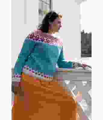 Turkis Klaki genser - DG 458-06