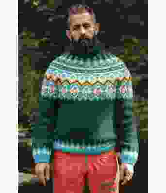 Grangrønn Maxi-Klaki genser - DG 458-15