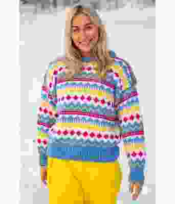 Cindy strikket retrogenser - DG 463-05