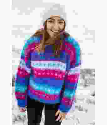 Håndballgenseren i mohairgarn - DG 480-07