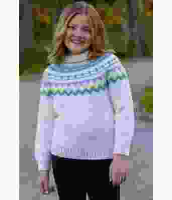 Hvit Nillogenser til barn - DG 489-08