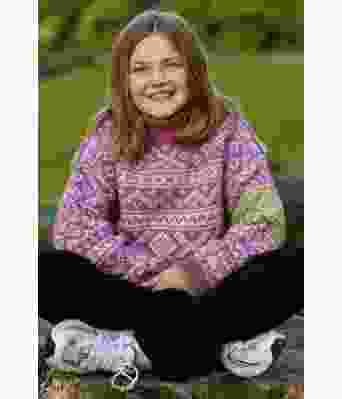 Rosa Valle genser til barn - DG 489-09A