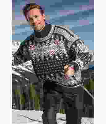 Koksgrå Alberville genser - DLG 101-3427