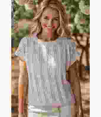 Yaysa topp med hullmønster - DLG 107