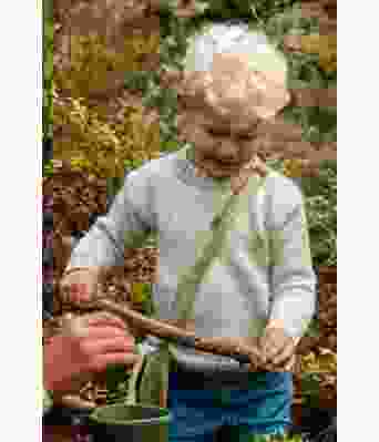 Cortinagenser med påsydde ermer til barn - DLG 116