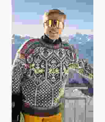 Rustbrun Lillhammergenser fra OL 1994 - DLG-126-3438A