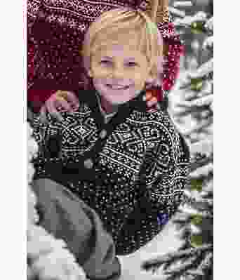 Marineblå Sirdal jakke til barn - DLG 128 3406