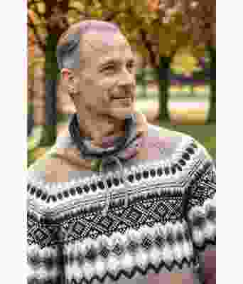 Beige Carlgenser med koks mønster - DLG 143-SU348534273400