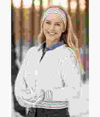 Janna jakke med pannebånd og votter - DLG 158