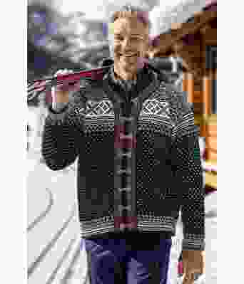 Setesdal kofte med påsydde ermer og bånd - DLG 175