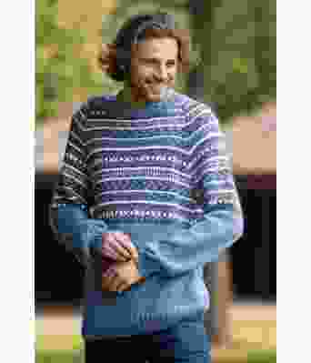 Denimblå Aslakgenser - DLG 186-3440